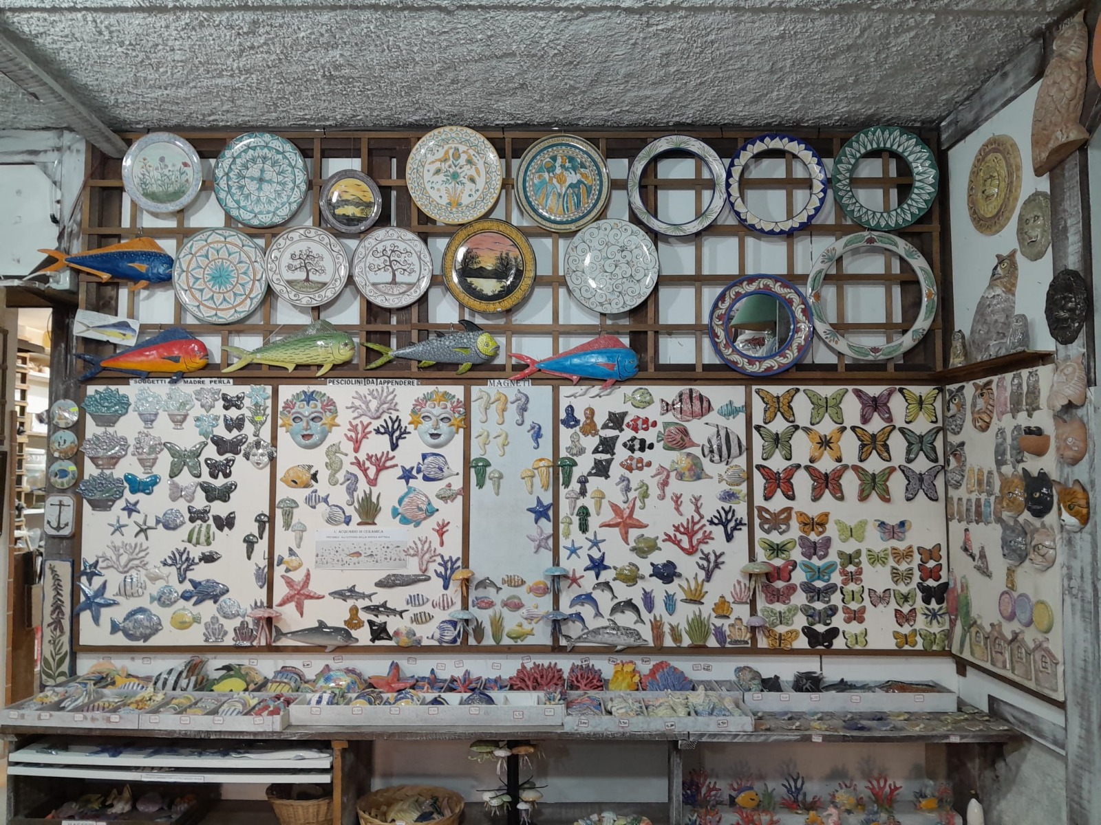 Materia, strumenti e spazio di lavoro